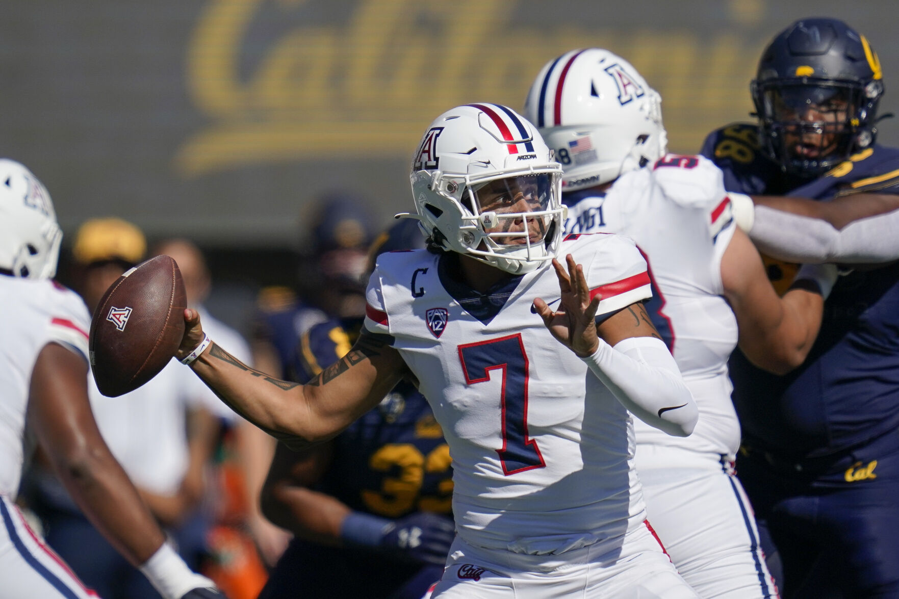 Arizona at Cal college football, 2022